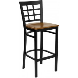 Tabouret de bar Black BX4 en métal noir