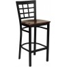 Tabouret de bar Black BX4 en métal noir