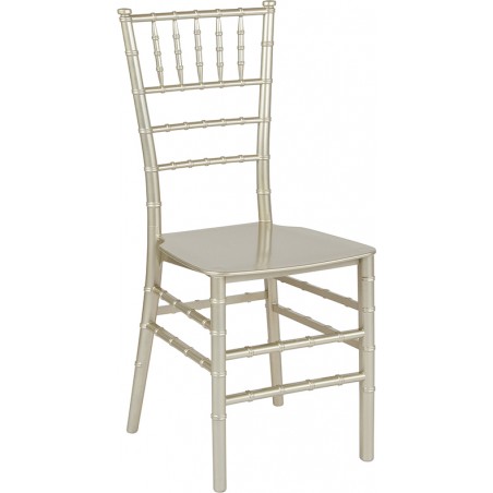 Chaise Chiavari empilable en résine