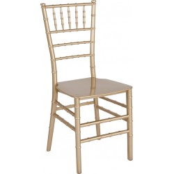 Chaise Chiavari empilable en résine