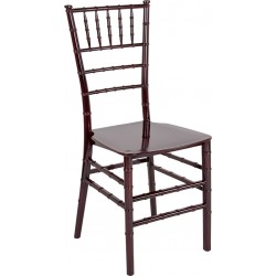 Chaise Chiavari empilable en résine