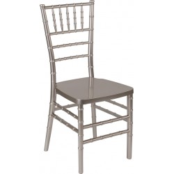 Chaise Chiavari empilable en résine