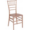 Chaise Chiavari empilable en résine