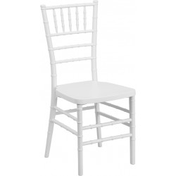 Chaise Chiavari empilable en résine