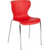 Lowell Contemporary Design Plastic Stack Chair