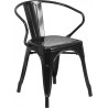 Metal Chair with Arms Tolix B