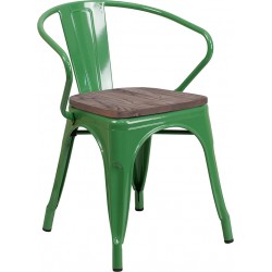 Metal Chair with Arms Tolix B