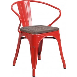Metal Chair with Arms Tolix B