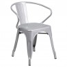 Metal Chair with Arms Tolix B