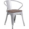 Metal Chair with Arms Tolix B