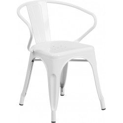 Metal Chair with Arms Tolix B