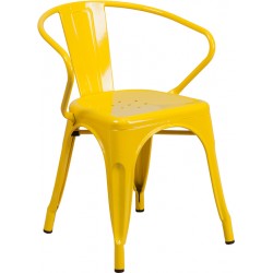 Metal Chair with Arms Tolix B