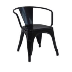 Tolix2 metal restaurant chair