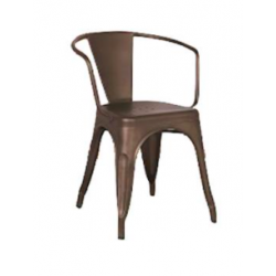 Tolix2 metal restaurant chair