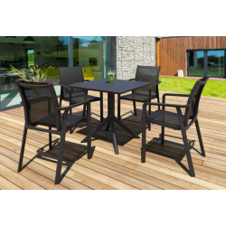 Pacifique chaise de terrasse en résine