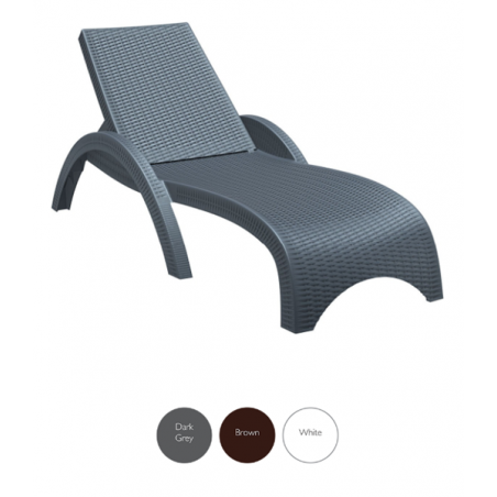 Mia chaise longue commerciale