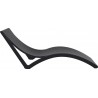 Slim chaise longue commerciale