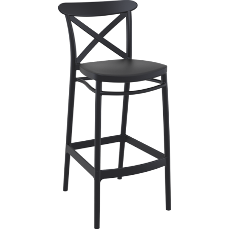 Cross banc de bar exterieur