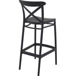 Cross banc de bar exterieur