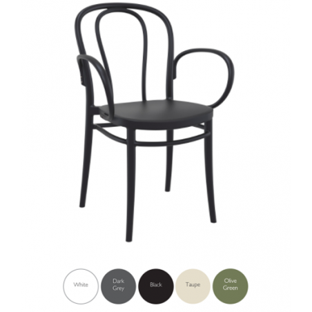 Victor AB - Restaurant patio chair resin