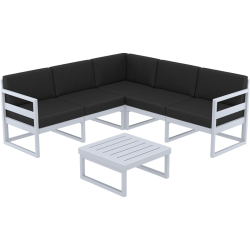 Leto ensemble de lounge extérieur en coin