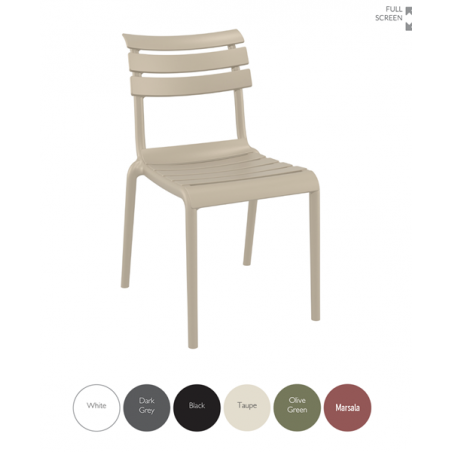 Helenne chaise de terrasse pour restaurant