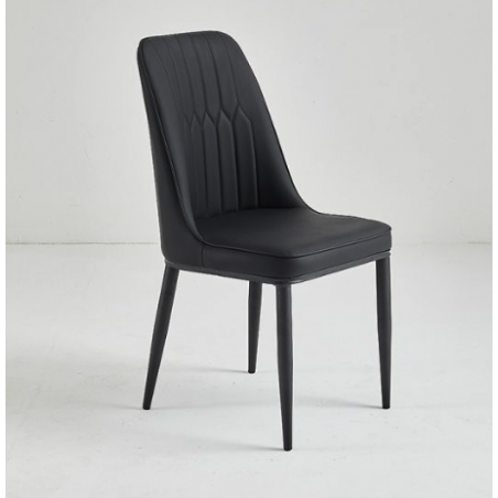 CDS 64 Upholstered vinyl restaurant chair