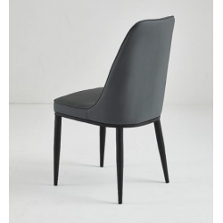 CDS 64 Upholstered vinyl restaurant chair
