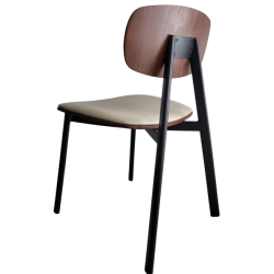 Leloo chaise de restaurant en metal