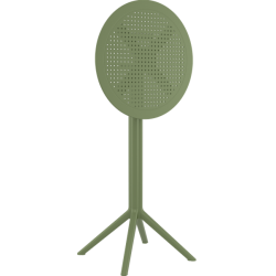 Sky High - Table pliante ronde pour terrasse