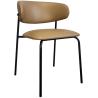 Invincible Metal and wood Restaurant Chair