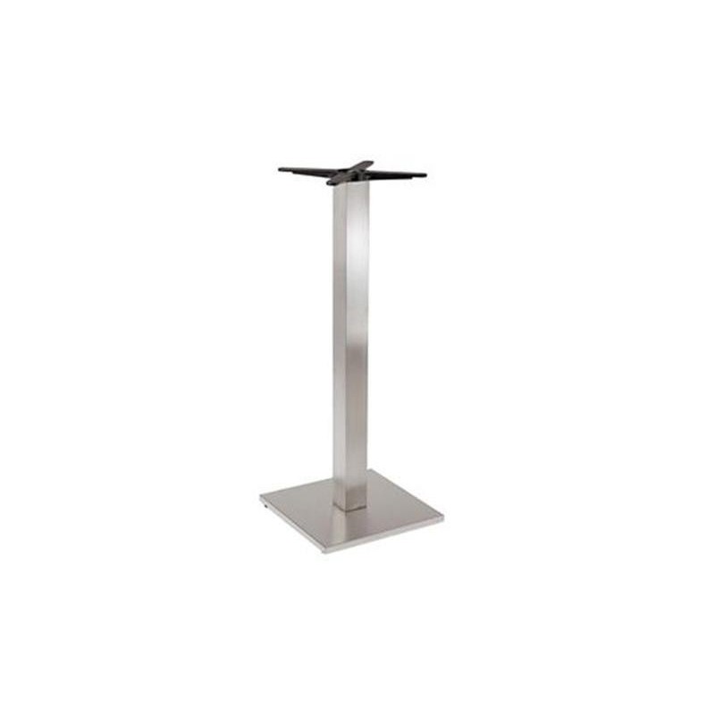 ICAB square stainless steel table base