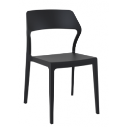 Chaise de terrasse empilable Neige